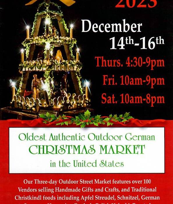 Christkindl Market of Mifflinburg 2023 Getaways On Display