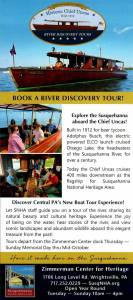 Susquehanna Heritage: Historic Chief Uncas River Discovery Tours