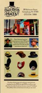 Dirty Billy’s Hats