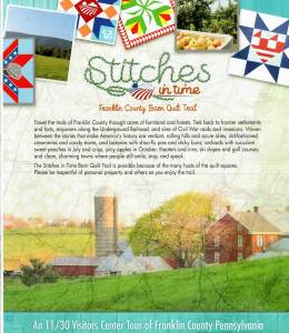 Franklin County Barn Quilt Trail: Stitches in Time