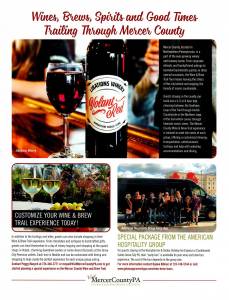 Mercer County – Wines, Brews, Spirits and Good Times