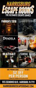 Harrisburg Escape Rooms: The Ultimate Escape Games