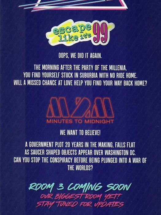 Big Screen Escapes The Poconos Premier Escape Room Getaways On Display