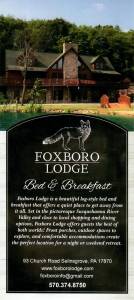 Foxboro Lodge Bed & Breakfast