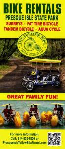 Yellow Bike Rental Co. – Bike Rental Presque Isle State Park