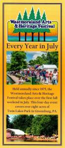 Westmoreland Heritage & Arts Festival – Every Year in July