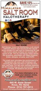 Himalayan/Halotherapy Salt Room