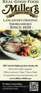 Miller’s Smorgasbord: Real Good Food Since 1929