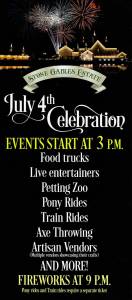 Stone Gables Estate: July 4th Celebration