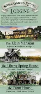 Stone Gables Estate – Lodging