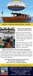 Susquehanna Heritage- Chief Uncas River Discover Tours