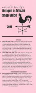 Lancaster County’s Antique & Artisan Shop Guide