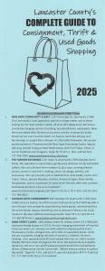 Lancaster County’s Consignment, Thrift & Used Goods Shopping Guide 2025