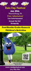 Rain Day Festival: Every Year on July 29
