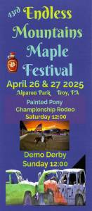 Endless Mountains 43rd Maple Festival (Apr 26-27)