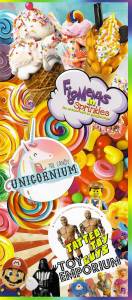 Tatted Toy Guys Toy Emporium // The Candy Unicornium // Figments in Sprinkles