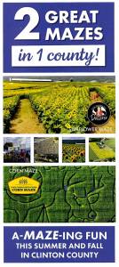 2 Great Mazes in 1 County – Farmer’s Dotterer // Pine Creek Seed Farm