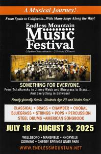 Endless Mountains Music Festival 2025 (Jul18-Aug3)