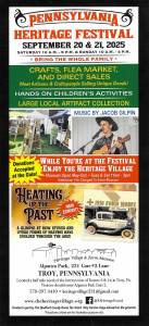 PA Heritage Festival – Sep20-21,2025