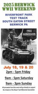 2025 Berwick WWII Weekend