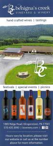 Benigna’s Creek Winery & Vineyard