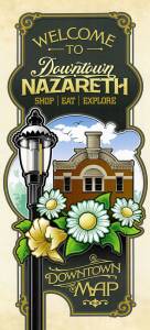 Nazareth Downtown Map