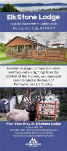 Benezette Rental Cabins – ElkStone Lodge