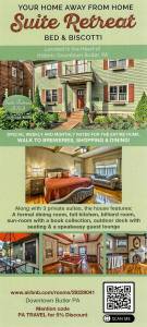 Suite Retreat Bed & Biscotti