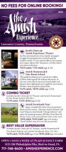 Amish Experience – 2026 Tours