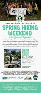 PA Hiking Assoc – Spring Hiking Weekend [May1-3,2026]