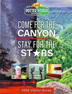 Potter Tioga 2026 Official Visitors Guide