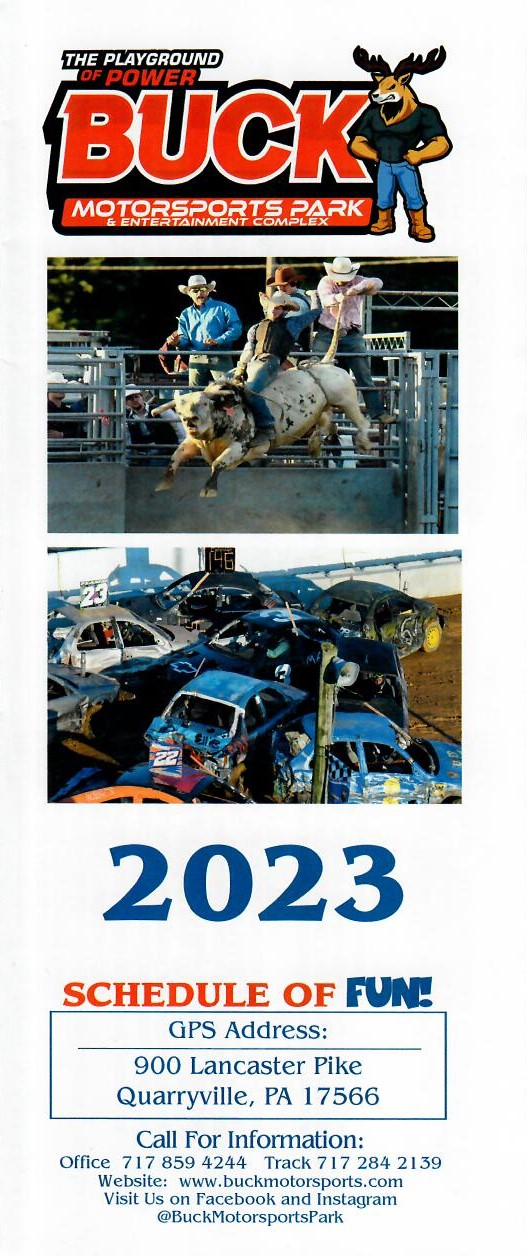 Buck Motorsports Park 2023 Schedule of FUN! (Through Dec.) Getaways