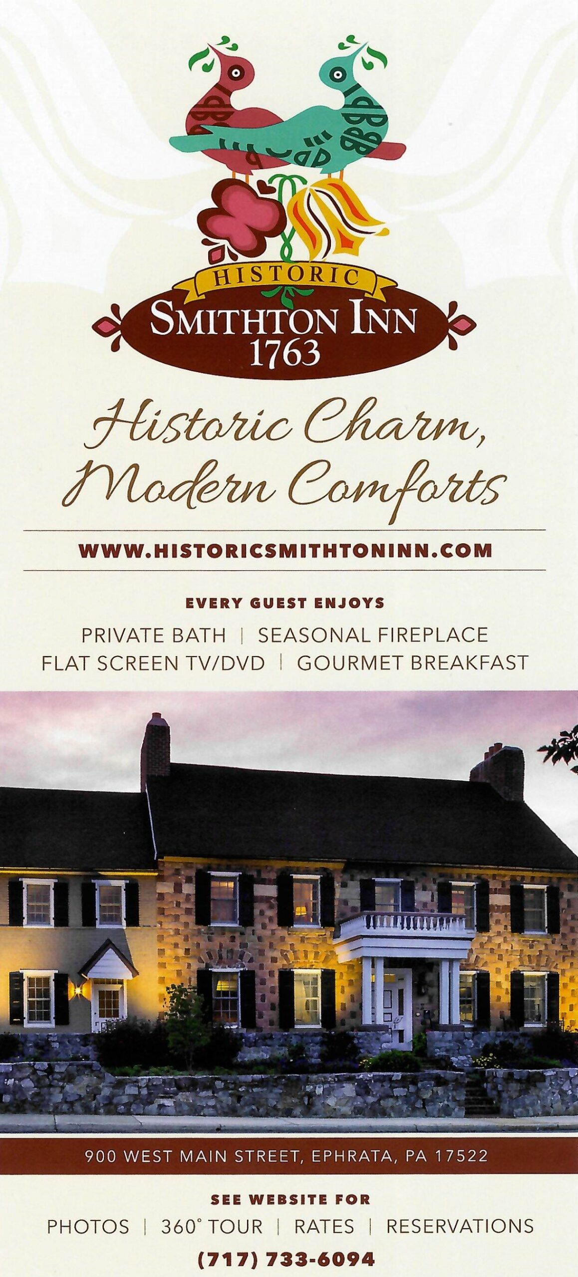 Historic Smithton Inn 1763 & Weathered Vineyards Wine Tasting Room ...